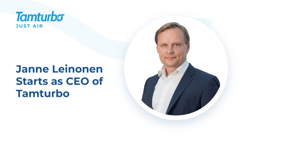 Janne Leinonen, CEO of Tamturbo, industrial technology executive